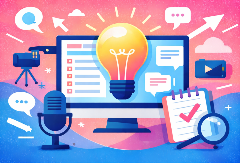 content ideas for your niche